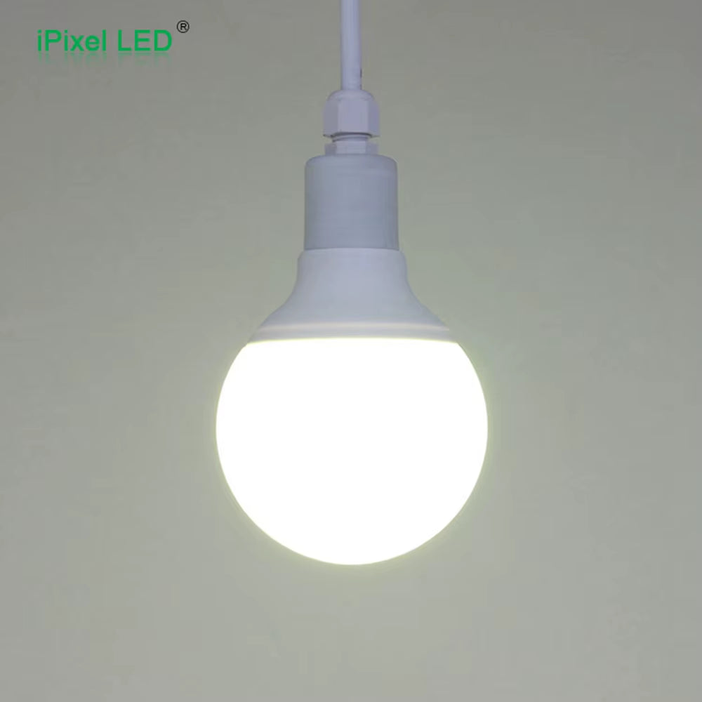 DC24V New Patent 80MM/95MM/120MM DMX RGB LED Bulb Pixel Light for Garden Decoration