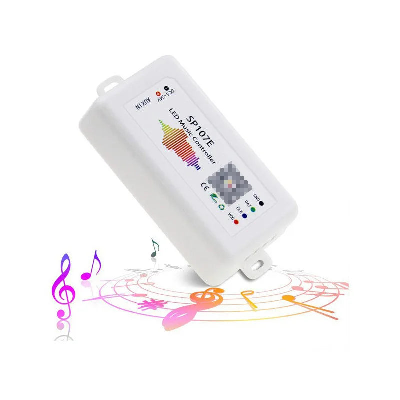 Ws2812B Led Rgbic Strip Light Controller Dc5V-24V Wifi Sp511E Music Ws2811 Sk6812 Sp107E Addressable Sp107E Smart App Controller