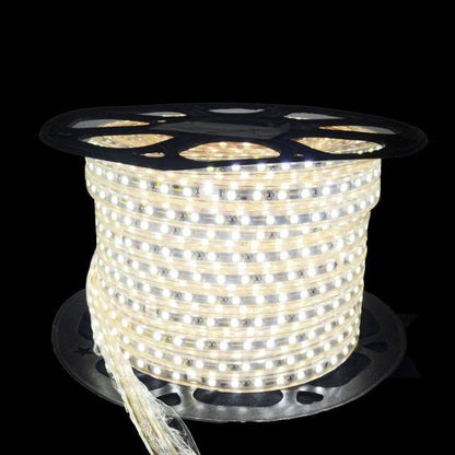 110V LED Light Strips - NovaBright  5050 Super Bright White 300 LED 110V 160ft Reel