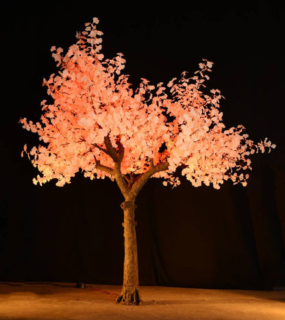 RGB Remote Control Ginkgo LED Tree 4.3M Tall GT-4126C