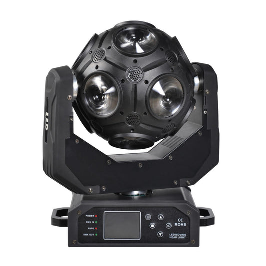 NovaBright NB-300WMH LED Moving Head Ball 300 Watt 12pcs CREE RGBW 4in1 DMX Wash Beam  21 Channel 40 Degree